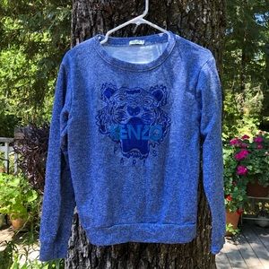 KENZO blue pullover sweater